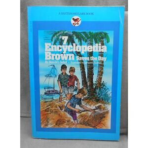 Encyclopedia Brown #7 Saves the Day Donald J. Sobol 1980 Bantam